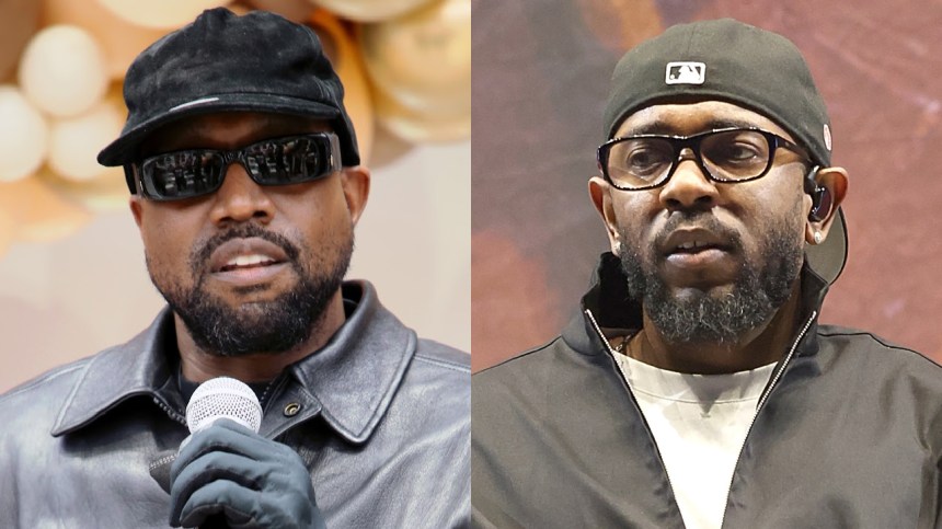 Kanye West Unleashes More 'Hate' On Kendrick Lamar Over This One Moment