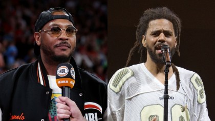 Carmelo Anthony Debates Whether J. Cole Is A Top 10 Rapper Of All Time