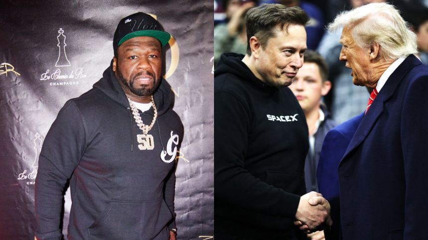 50 Cent Comments On Donald Trump Falling Out With Elon Musk