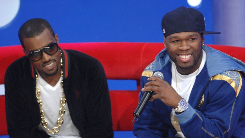 50 Cent Mocks Kanye West & Bianca Censori's Relationship