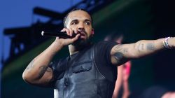 Drake Celebrates Hitting Number Two On Billboard Hot 100