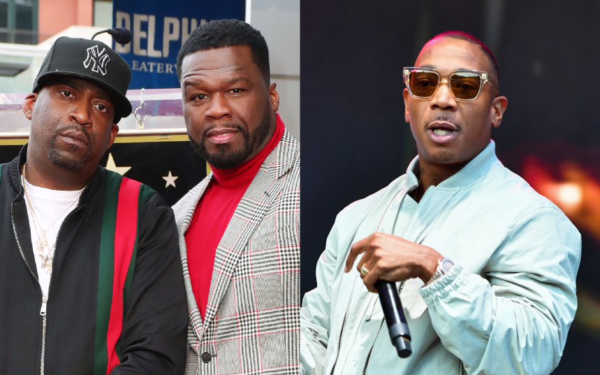 50 Cent Reacts To Ja Rule & Tony Yayo's Pillow-Throwing Plane Argument